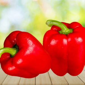 Red Peppers, pack of 2