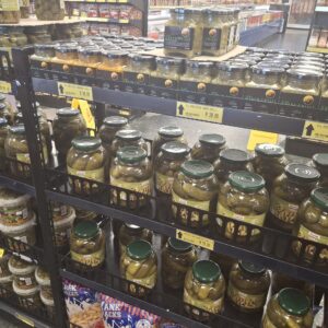 Pickled Gherkins Sweet and Sour