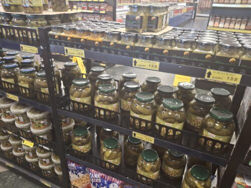 Pickled Gherkins Sweet and Sour